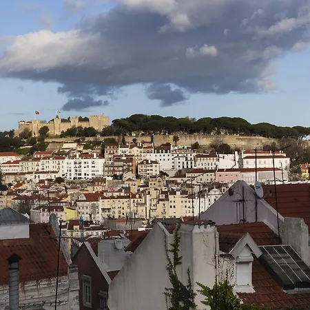 Terrace View In Chiado ליסבון
